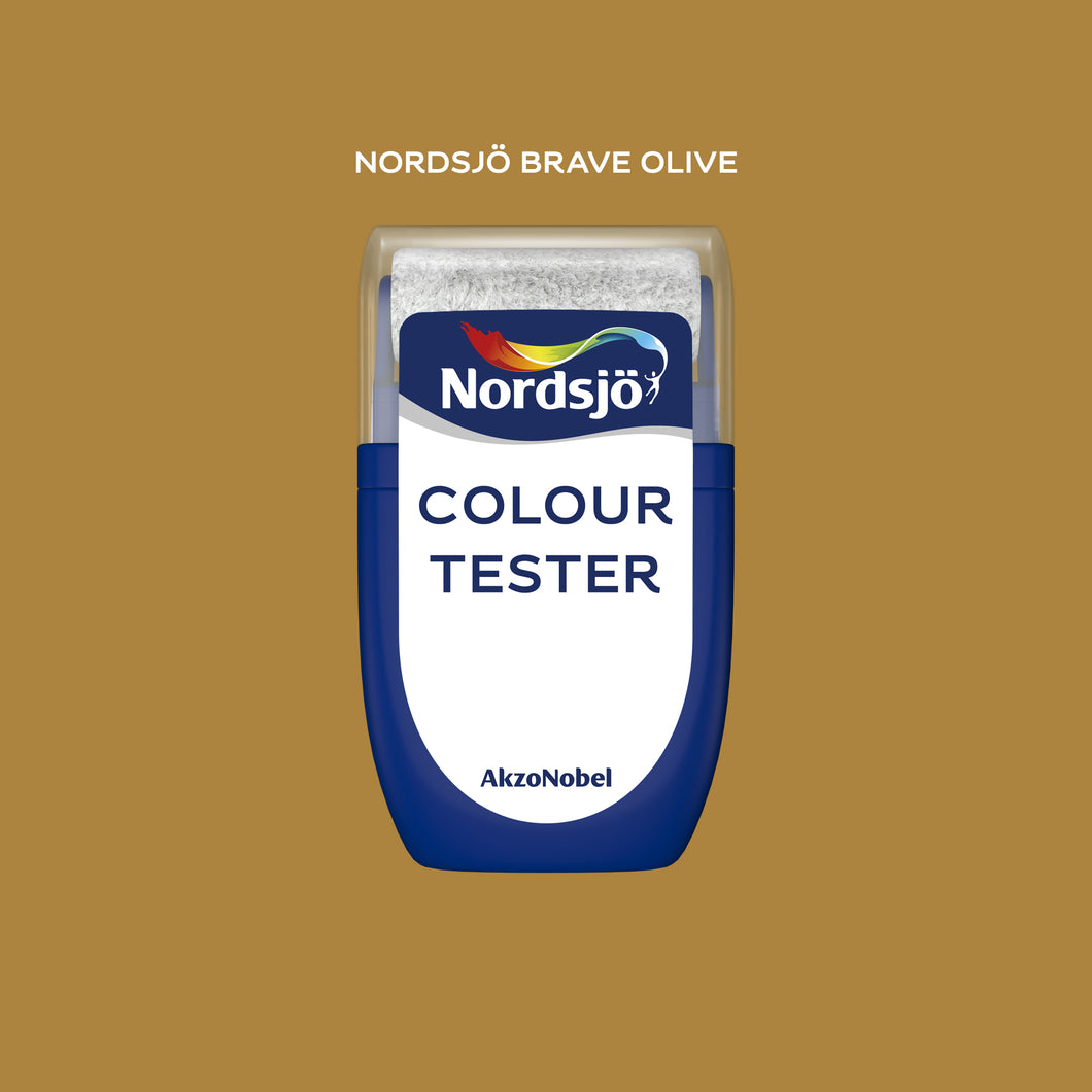 Colour tester i farve Brave Olive