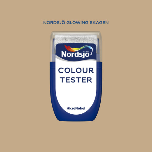 Colour tester i farve Glowing Skagen