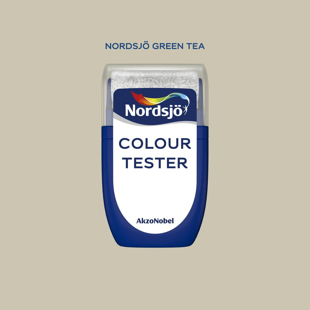 Colour tester i farve Green Tea